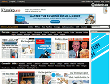 Tablet Screenshot of es.kiosko.net